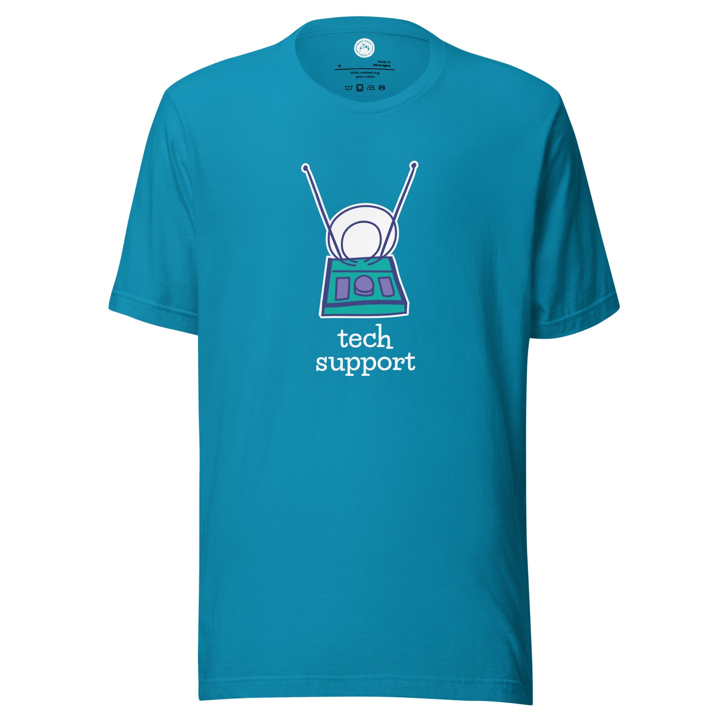 Tech Support COTTON DARK Unisex T-shirt