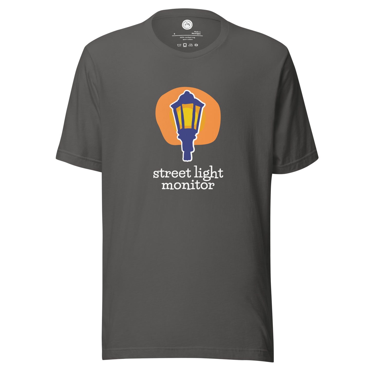 Street Light COTTON DARK Unisex T-shirt