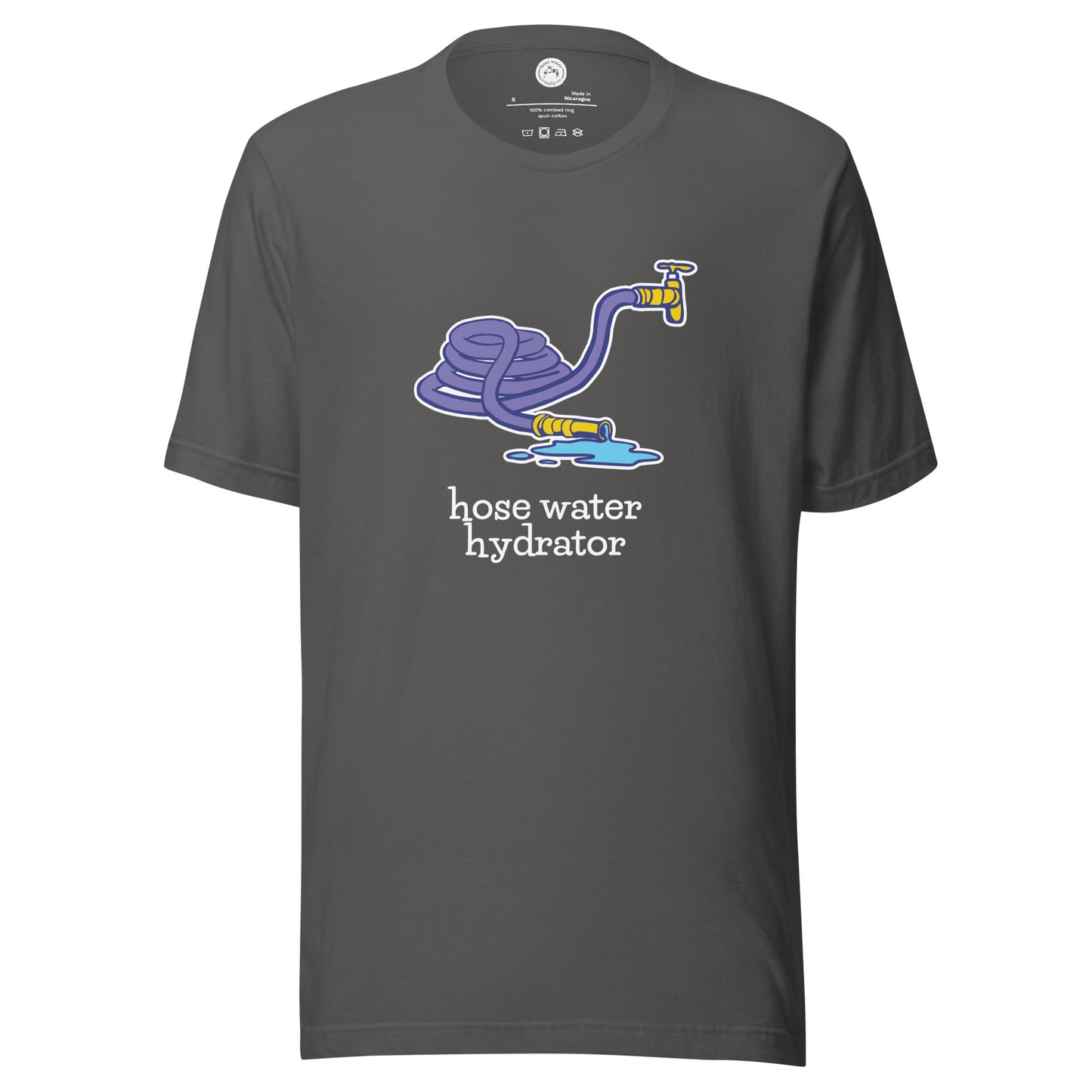 Hose Hydrator COTTON DARK Unisex T-shirt