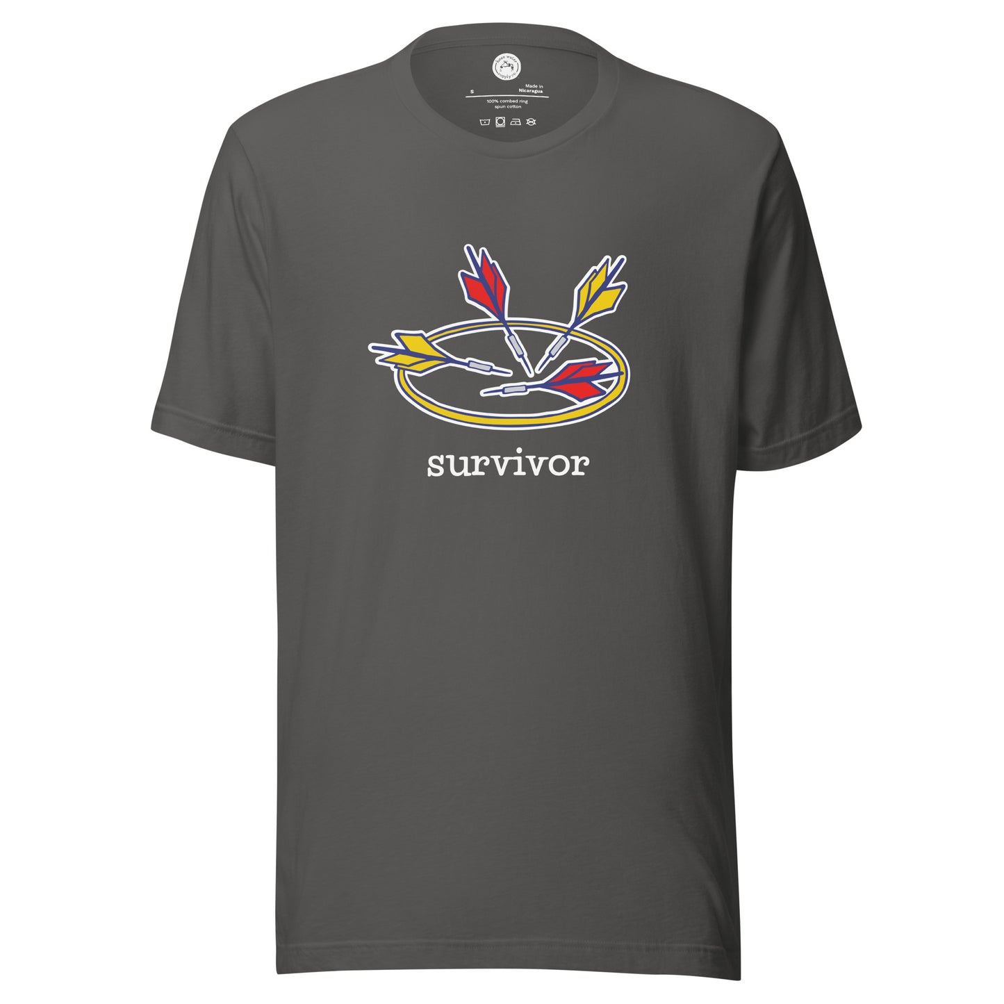 Survivor COTTON DARK Unisex T-shirt