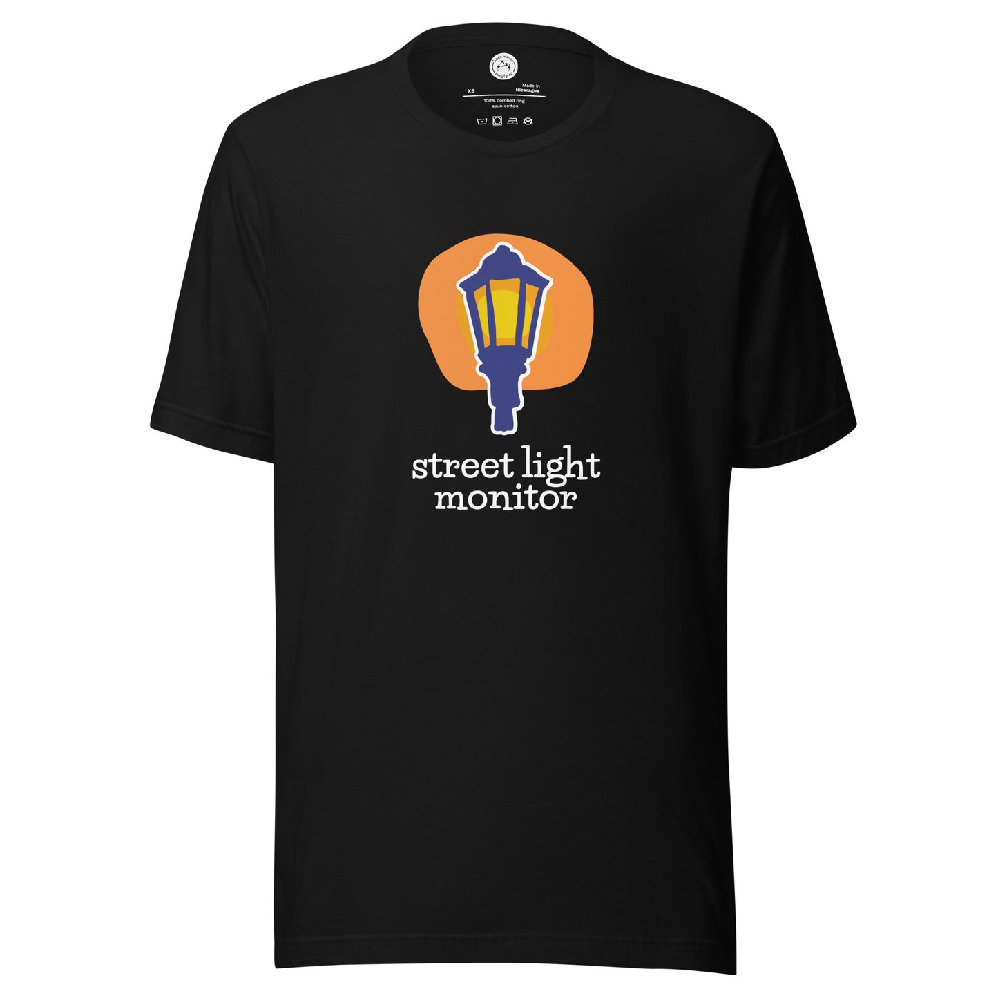 Street Light COTTON DARK Unisex T-shirt