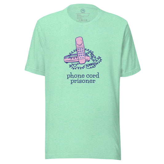 Phone Cord COTTON LIGHT Unisex T-shirt