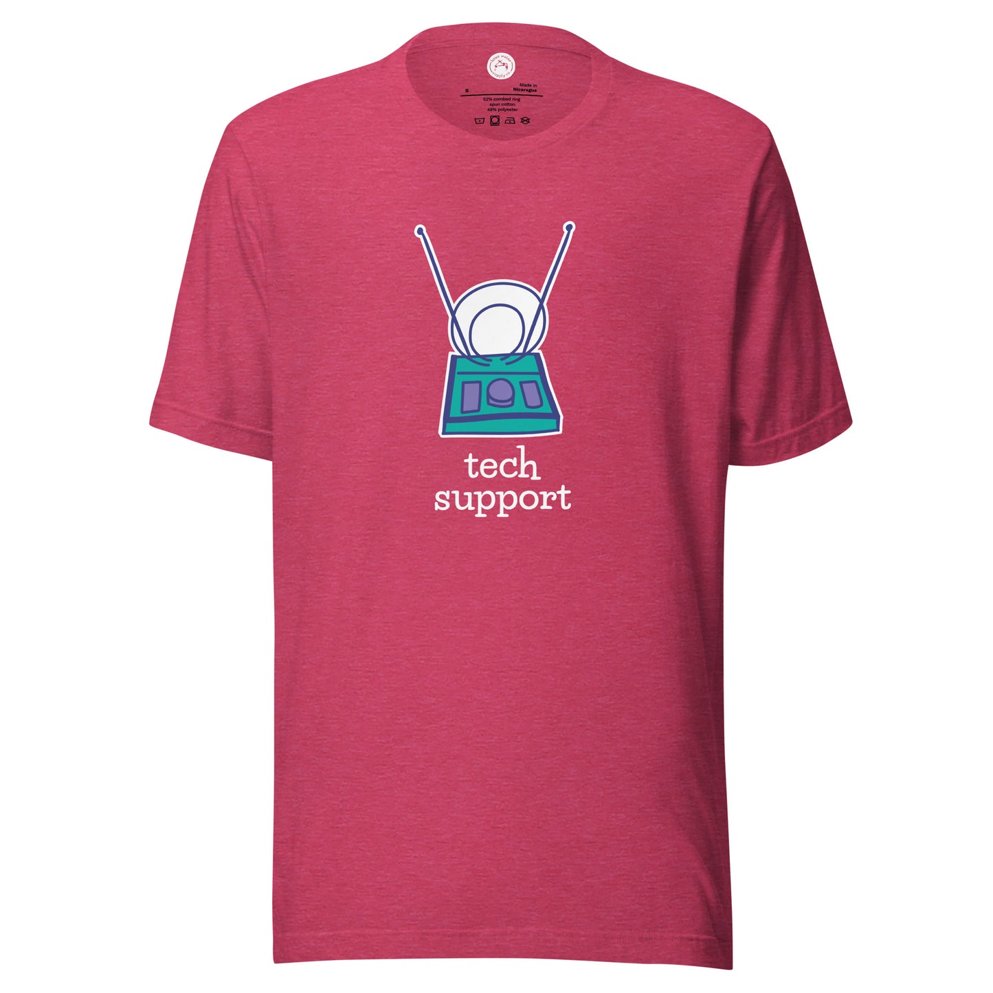 Tech Support COTTON DARK Unisex T-shirt