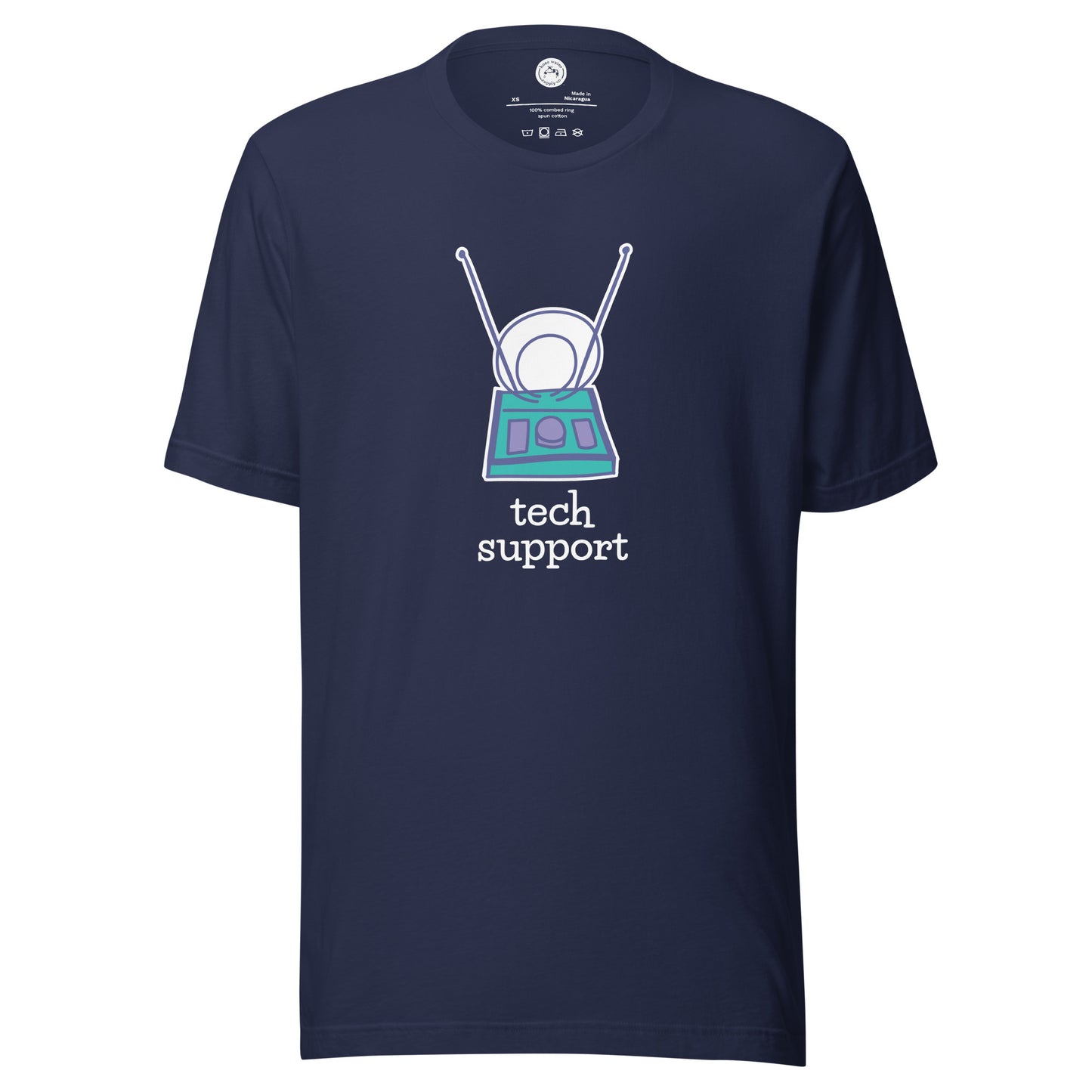 Tech Support COTTON DARK Unisex T-shirt