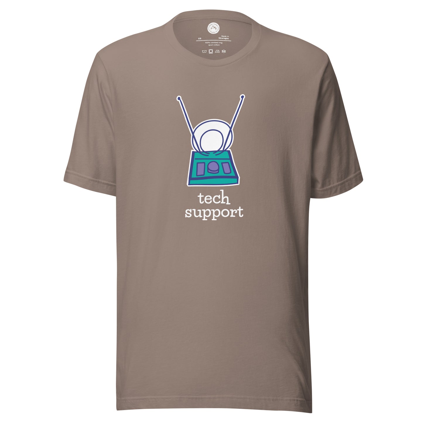Tech Support COTTON DARK Unisex T-shirt