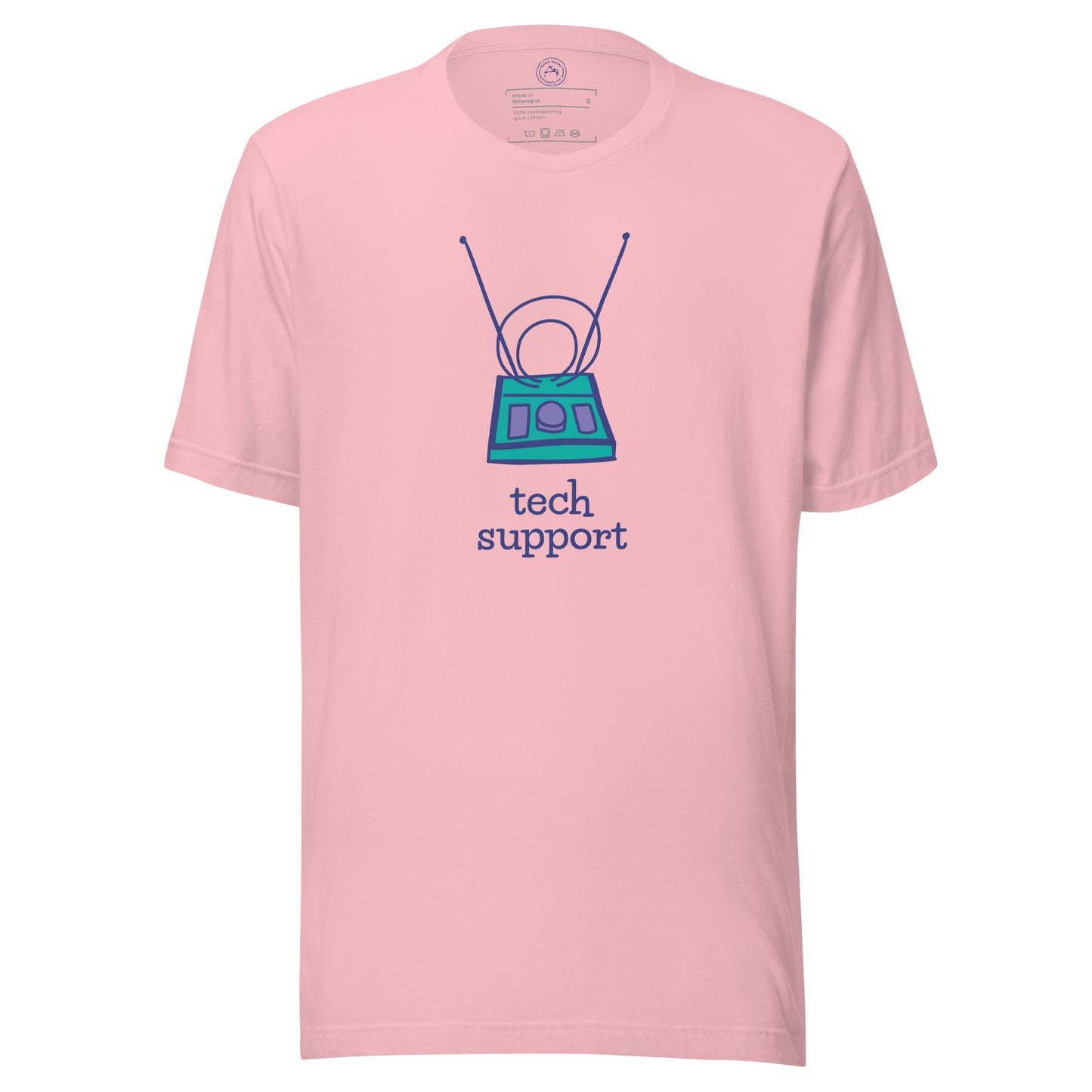 Tech Support COTTON LIGHT Unisex T-shirt