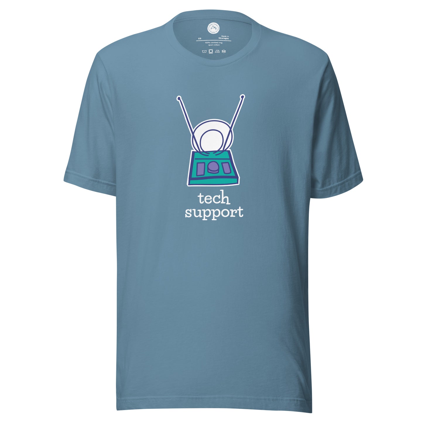 Tech Support COTTON DARK Unisex T-shirt