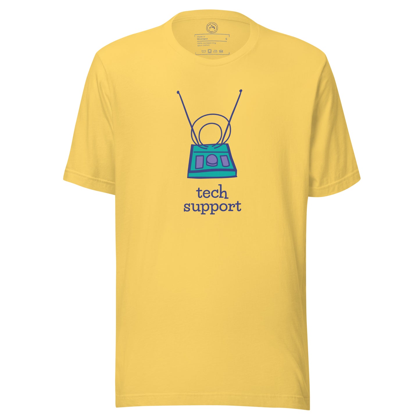 Tech Support COTTON LIGHT Unisex T-shirt