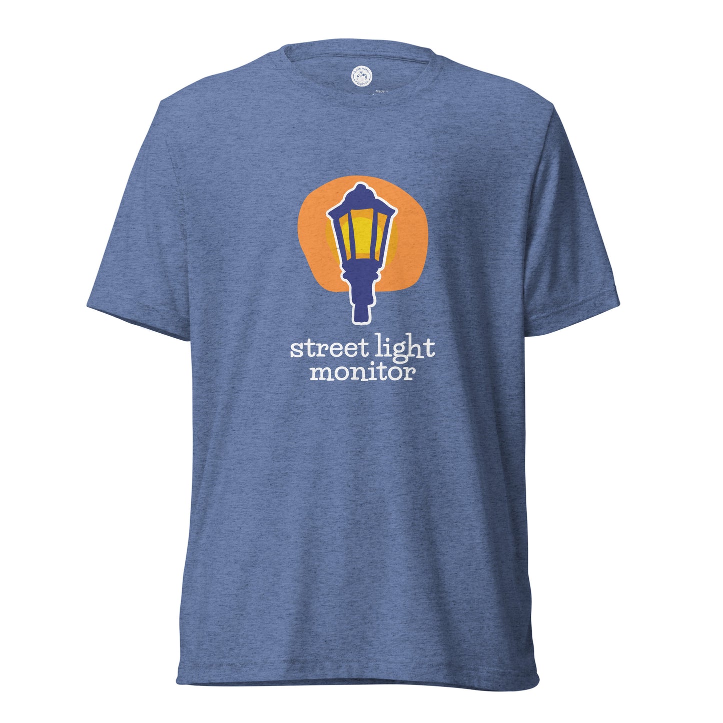 Street Light TRI-BLEND DARK Unisex T-shirt
