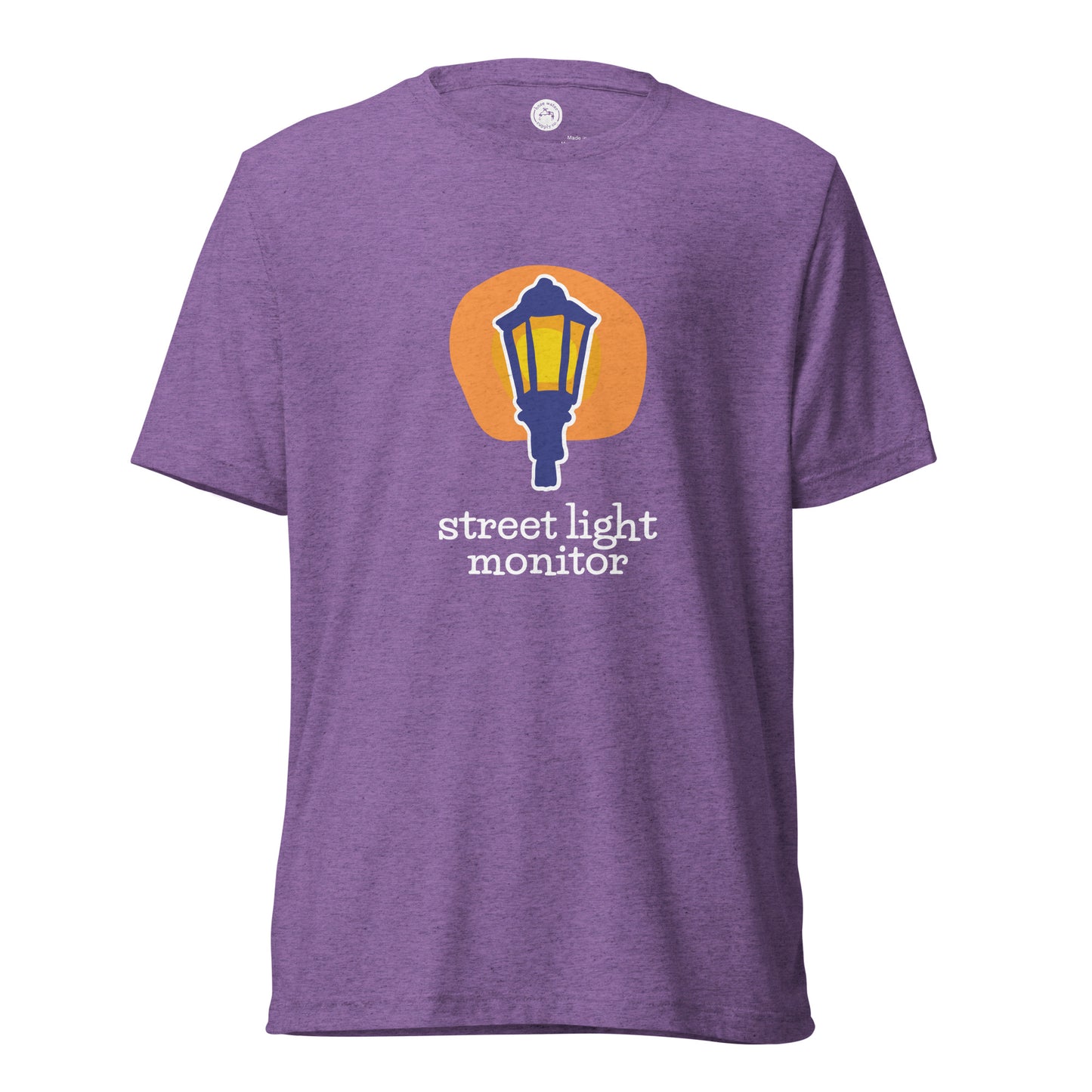 Street Light TRI-BLEND DARK Unisex T-shirt
