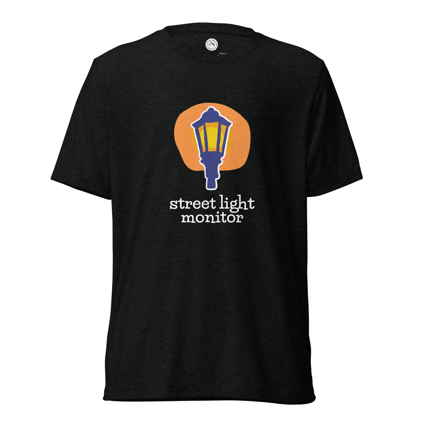 Street Light TRI-BLEND DARK Unisex T-shirt