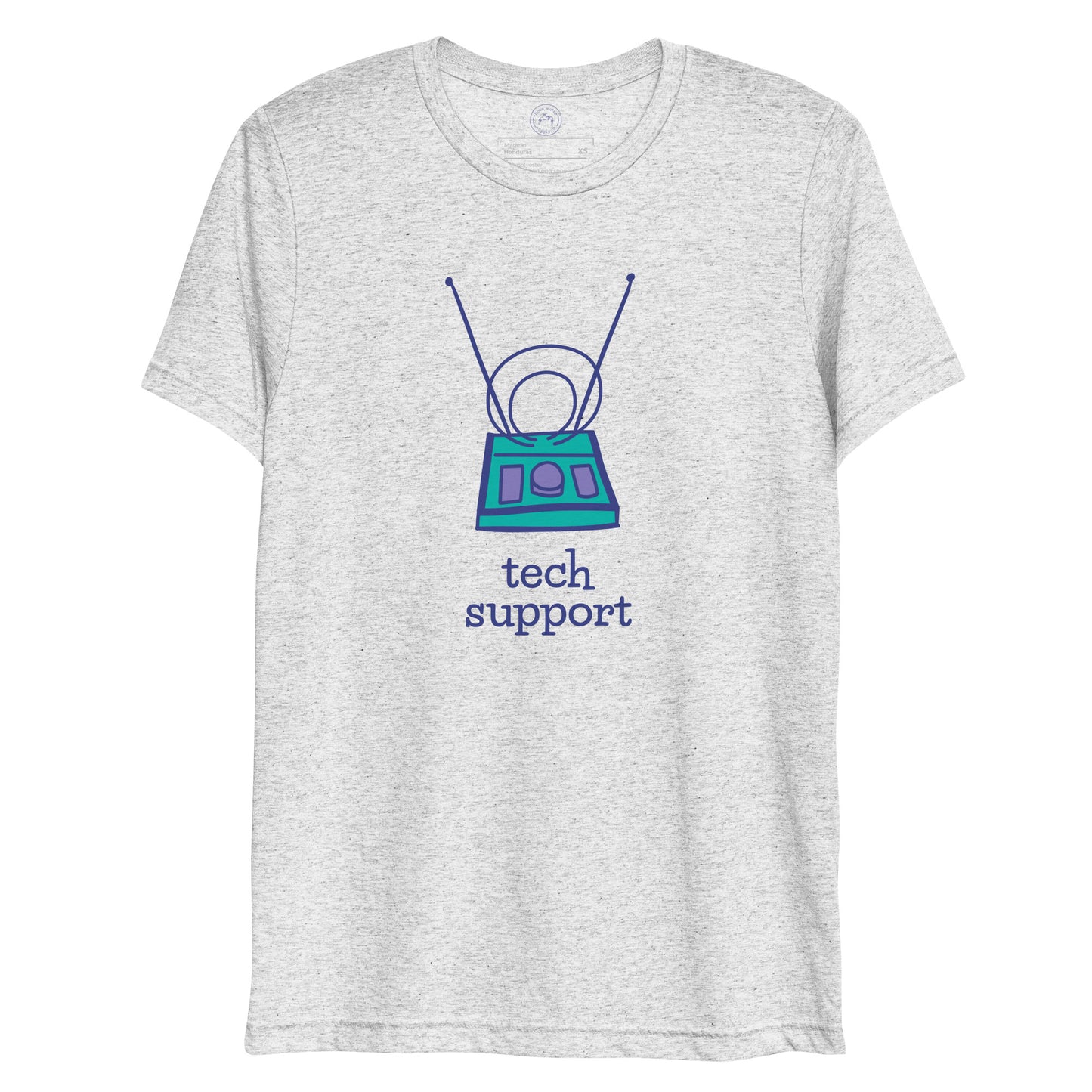 Tech Support TRI-BLEND LIGHT Unisex T-shirt
