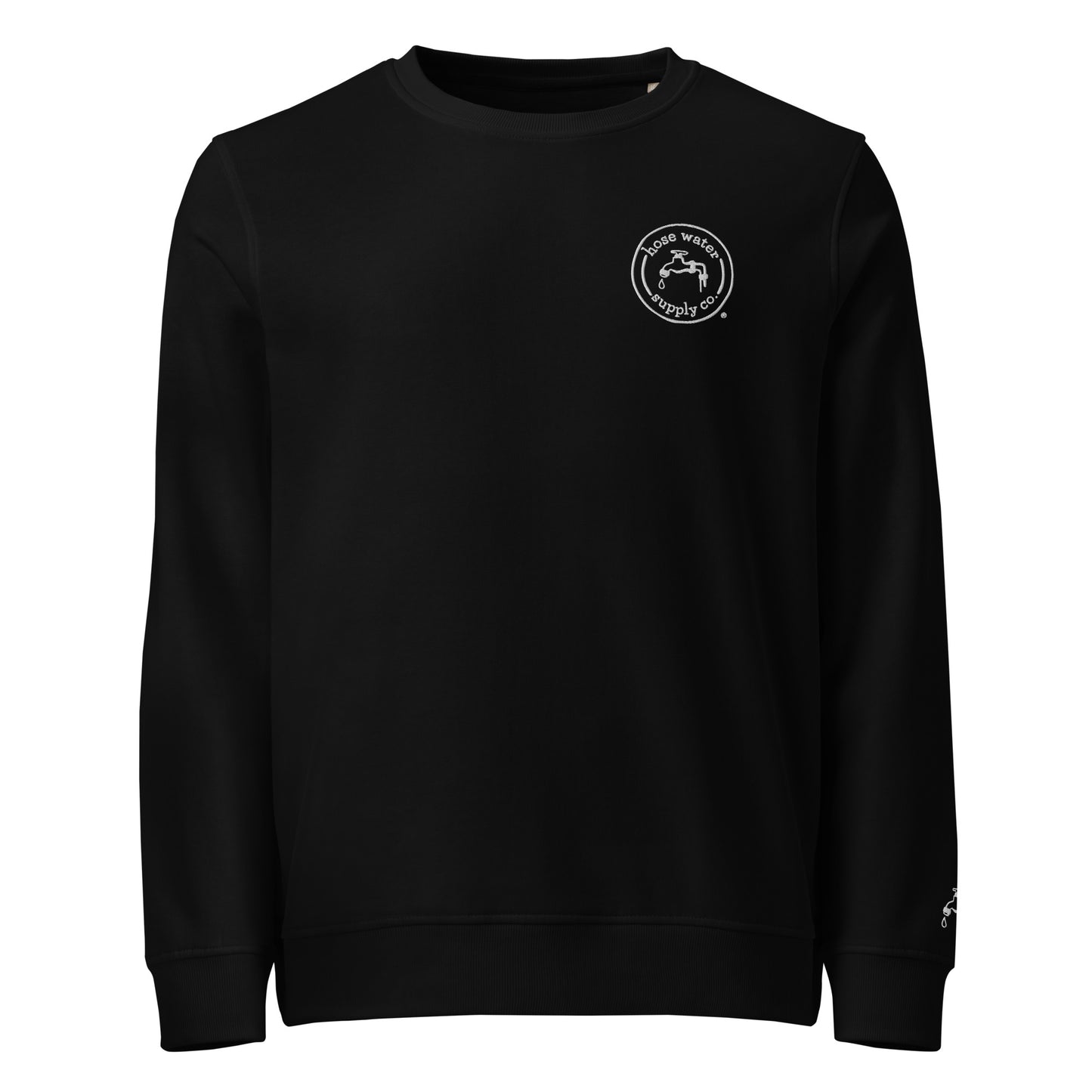 HWSC Embroidered Logo Unisex Organic Sweatshirt