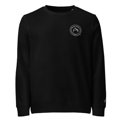HWSC Embroidered Logo Unisex Organic Sweatshirt